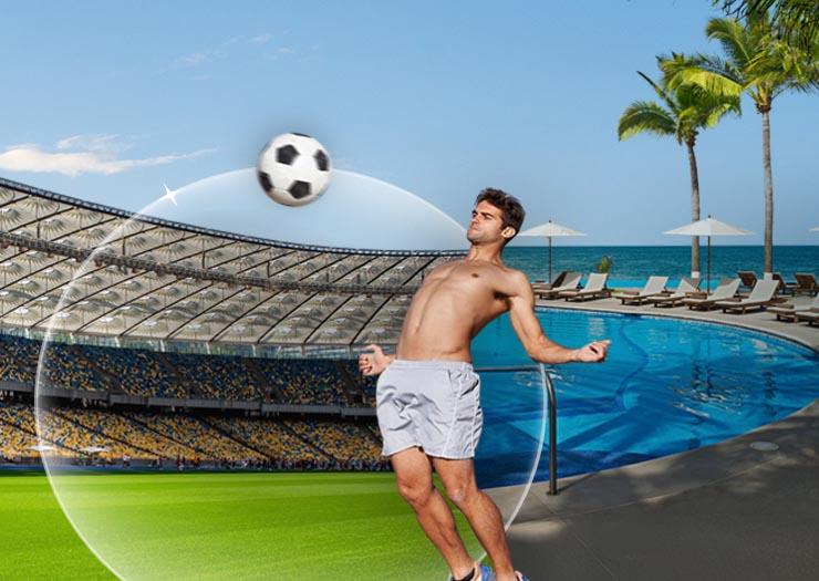 THE WORLD CUP IS FELT AT KRYSTAL Krystal® Puerto Vallarta THE WORLD CUP IS FELT AT KRYSTAL Krystal® Puerto Vallarta